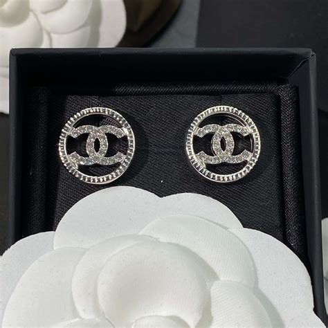 chanel double c earrings|chanel earrings.